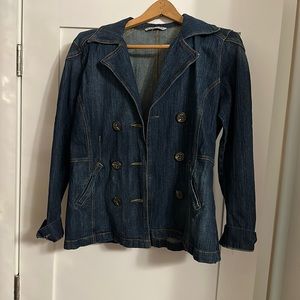 CAbi Dark Wash Jean Jacket